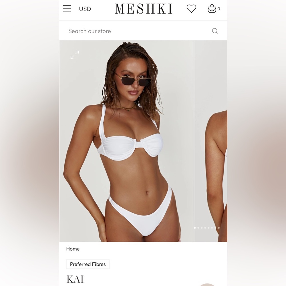 Meshki Kai bikini bottoms NWT